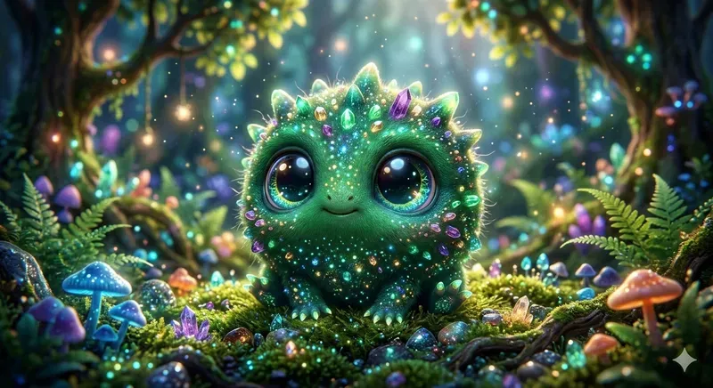 Cute Crystal Creature Generator