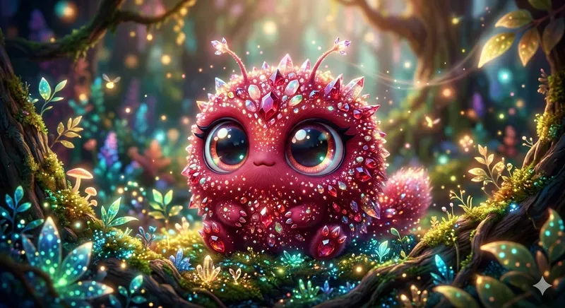 Cute Crystal Creature Generator