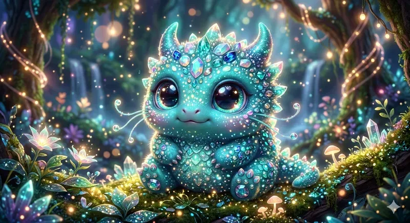 Cute Crystal Creature Generator
