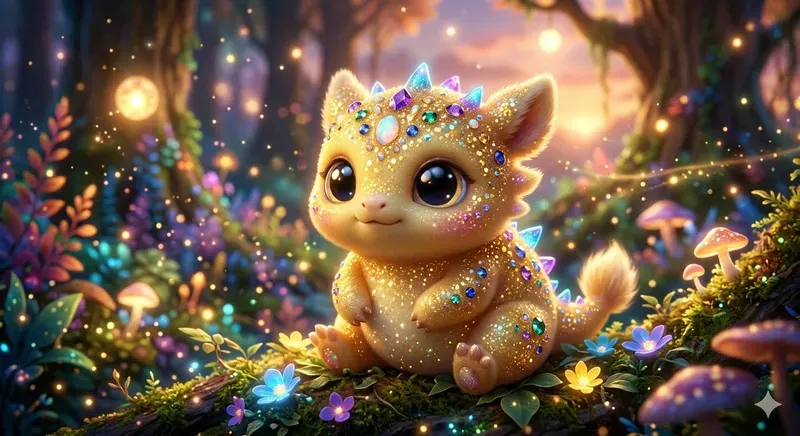 Cute Crystal Creature Generator