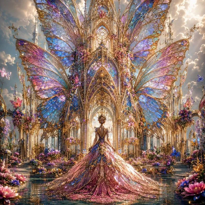 Celestial Bloom Couture