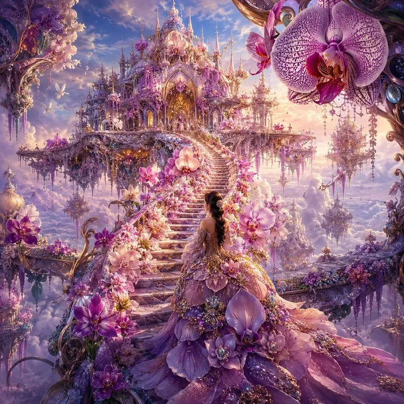 Celestial Bloom Couture
