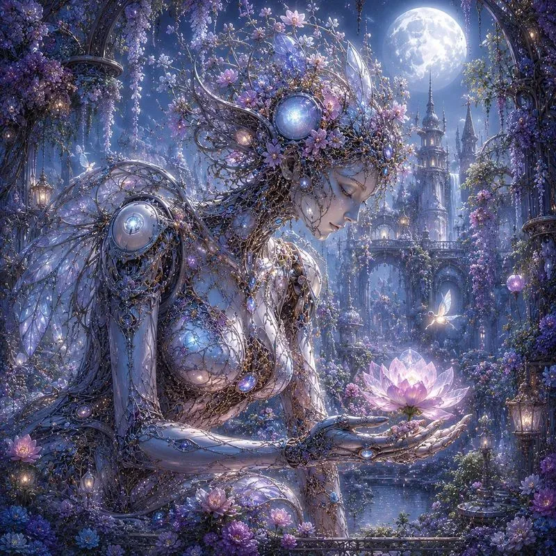 Celestial Bloom Couture