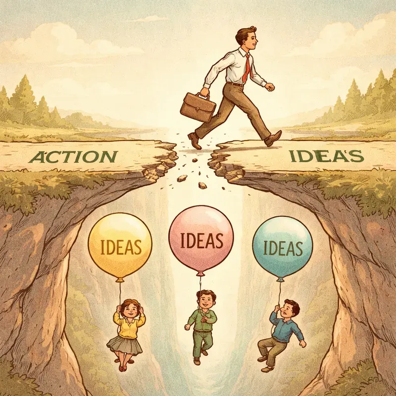 Action Beats Ideas Always Win