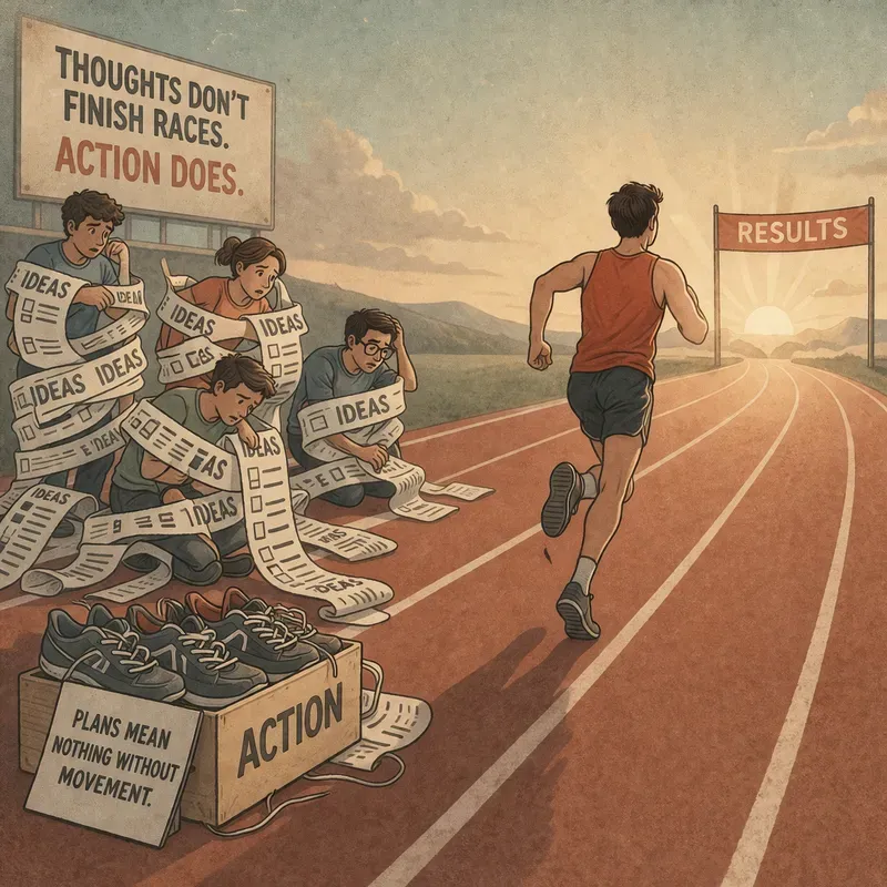 Action Beats Ideas Always Win