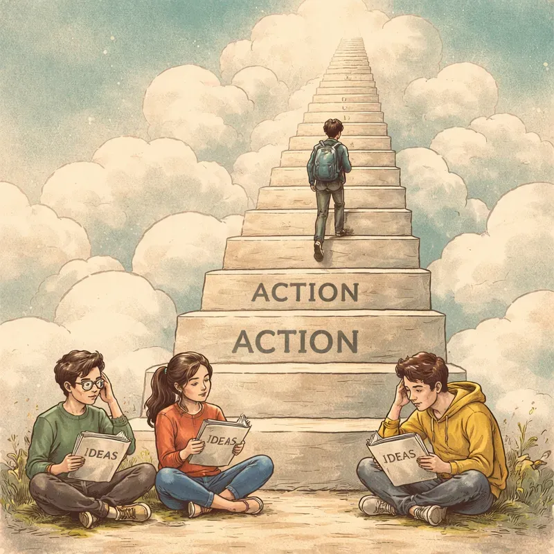 Action Beats Ideas Always Win