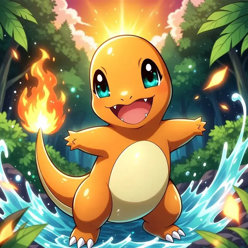 Pokemon Cute And Charming Art