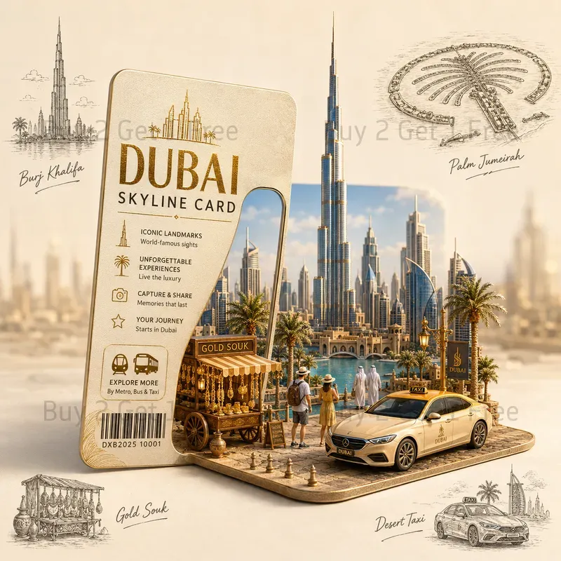 Travel Card Landmark Posters