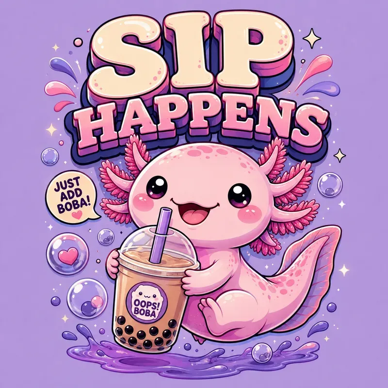 Cute Pun Character Tshirts