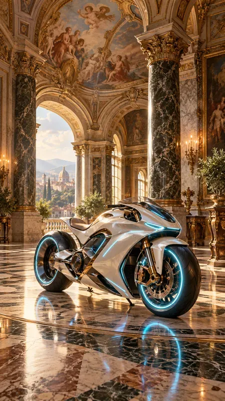 Old Palazzos Utopia And Futuristic Objects