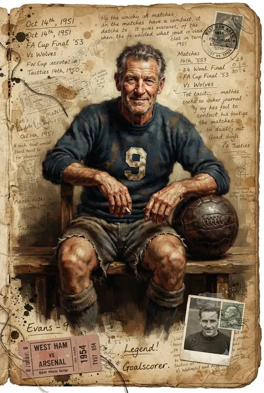 Vintage Football Portraits