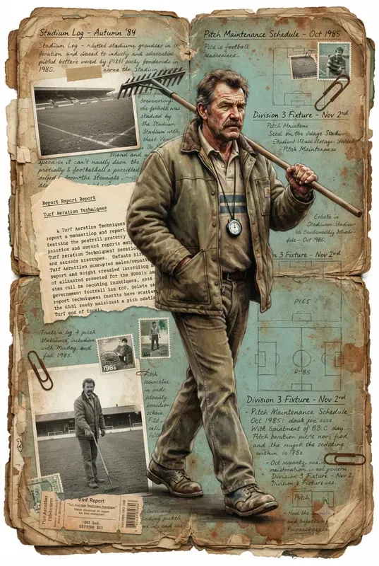 Vintage Football Portraits