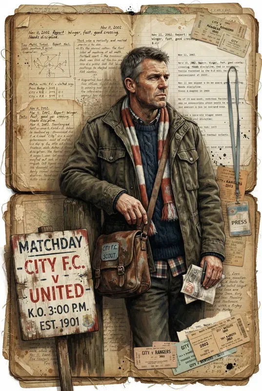 Vintage Football Portraits