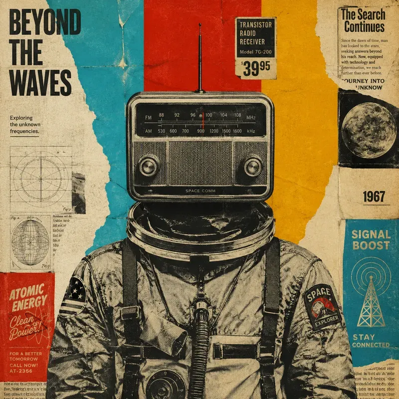 Vintage Surreal Retro Collage Posters