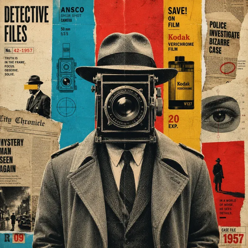 Vintage Surreal Retro Collage Posters
