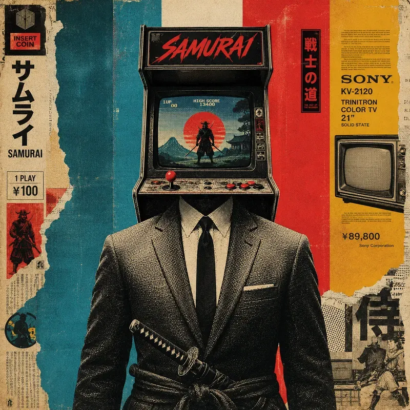 Vintage Surreal Retro Collage Posters