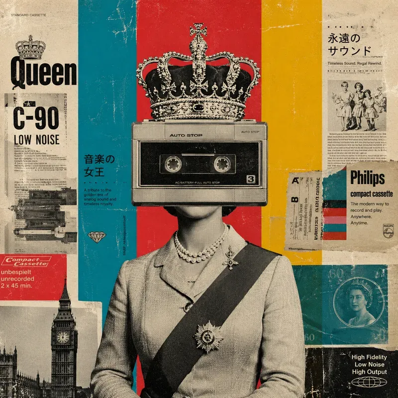 Vintage Surreal Retro Collage Posters