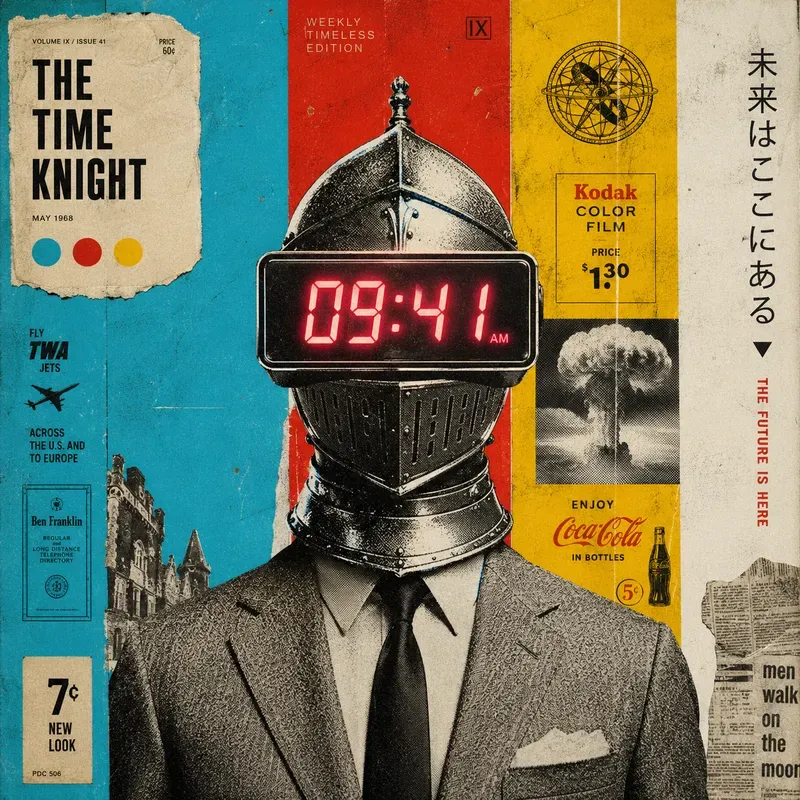 Vintage Surreal Retro Collage Posters