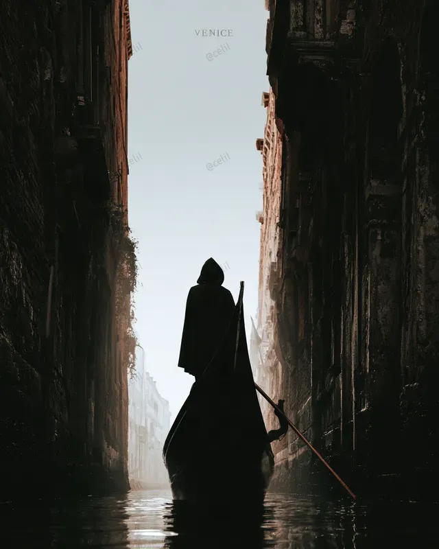 Dark Cinematic City Posters