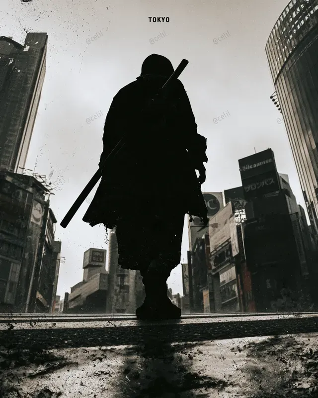 Dark Cinematic City Posters