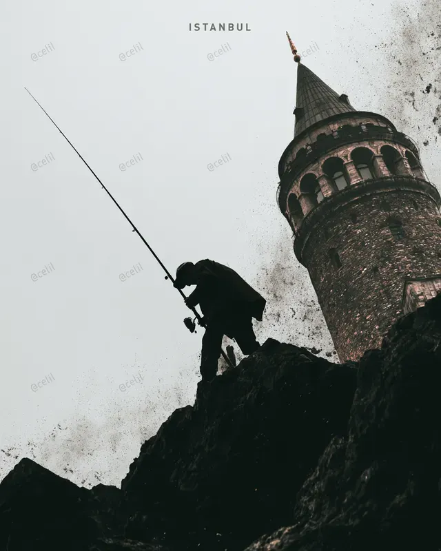 Dark Cinematic City Posters