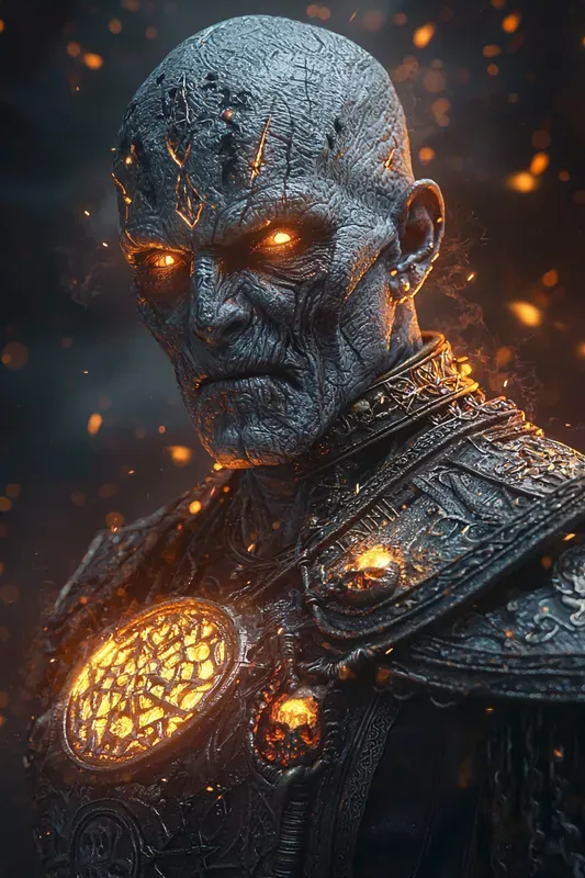 Fantasy Elf Warrior Cinematic RPG Art