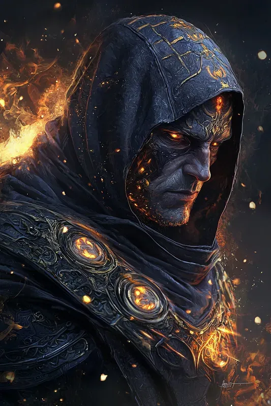 Fantasy Elf Warrior Cinematic RPG Art