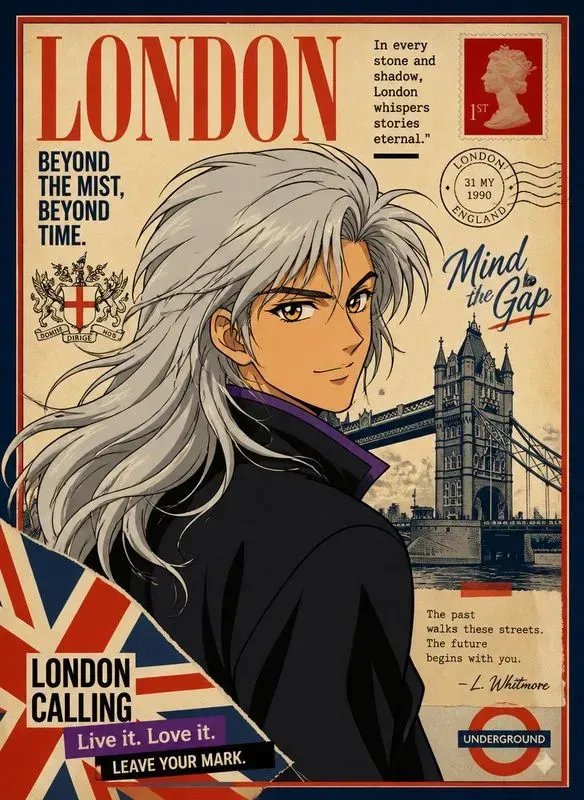 90s Retro Anime Posters