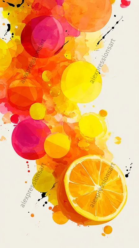 Explosive Abstract Culinary Art