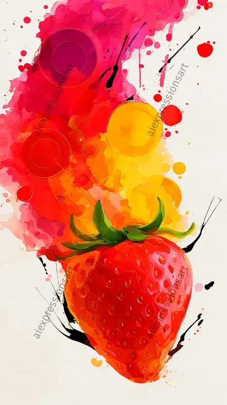 Explosive Abstract Culinary Art