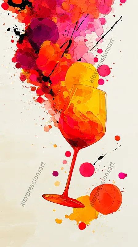 Explosive Abstract Culinary Art