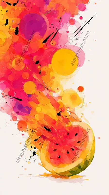 Explosive Abstract Culinary Art