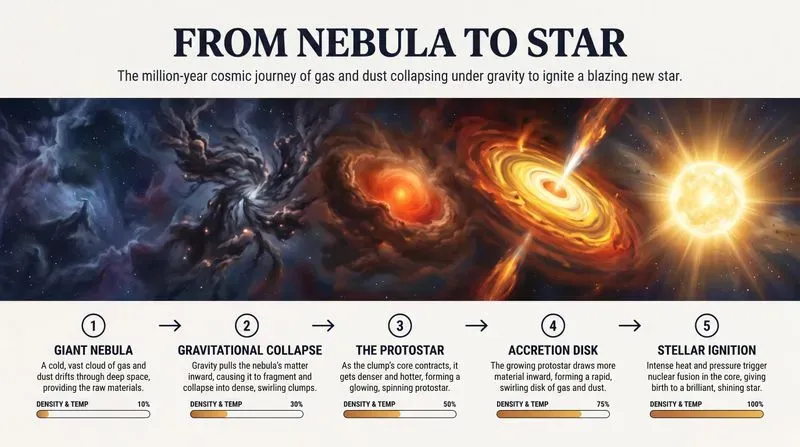 Panoramic Step By Step Infographics