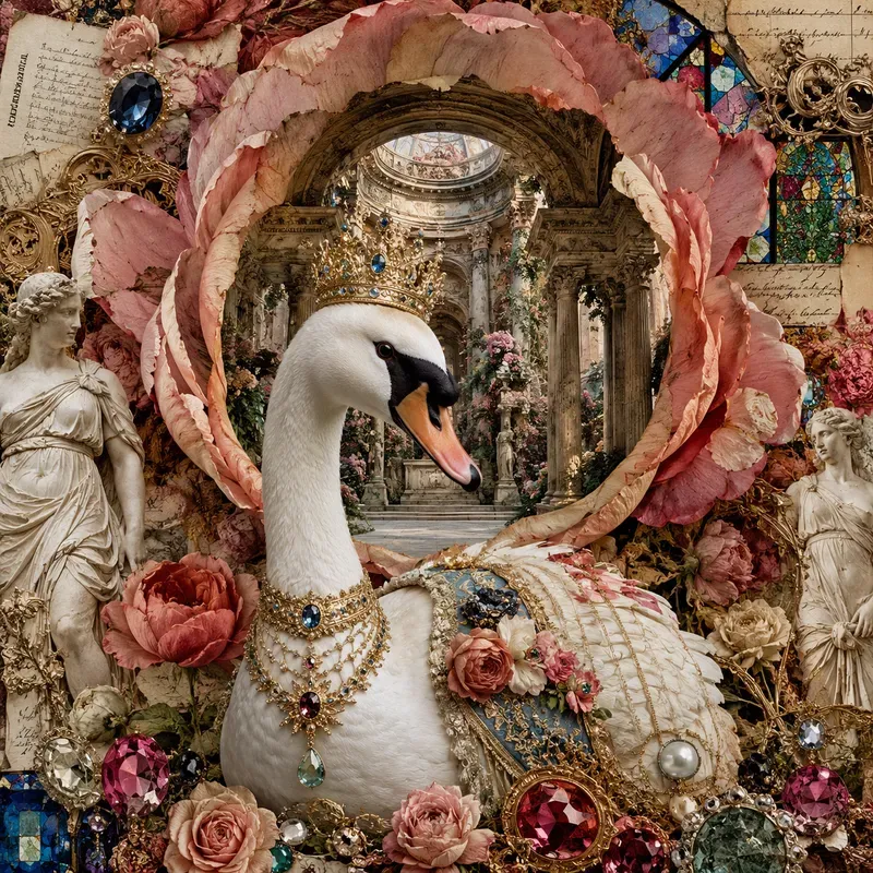 Whimsical Surreal Collage Art