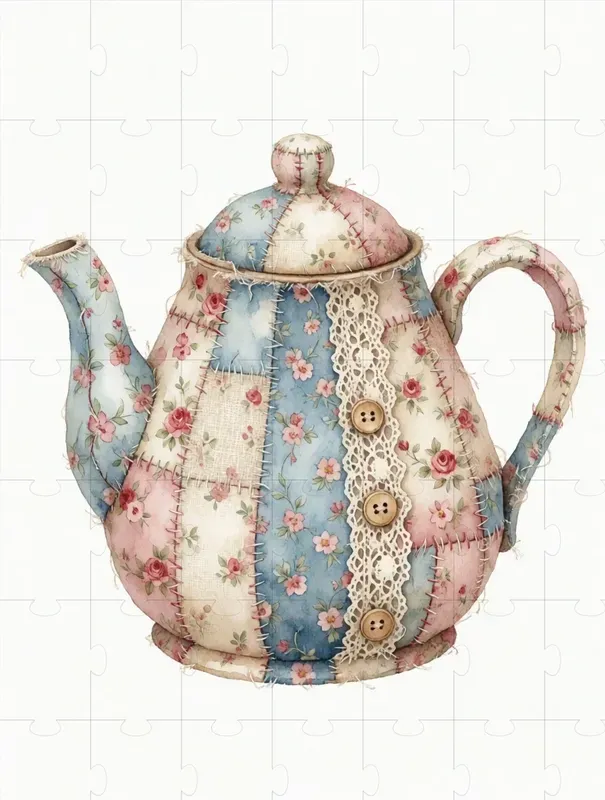 Vintage Watercolor Fabric Cliparts
