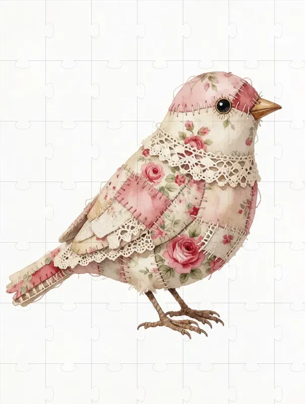 Vintage Watercolor Fabric Cliparts