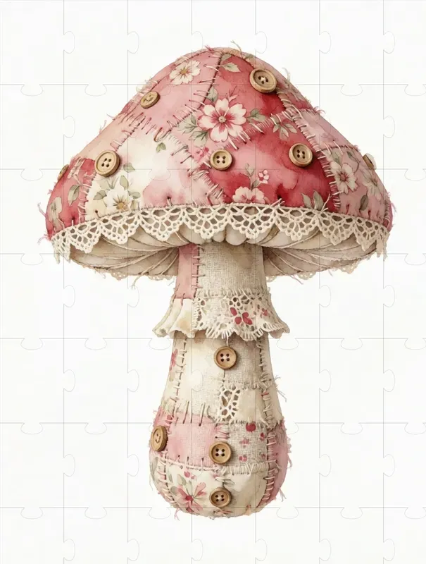 Vintage Watercolor Fabric Cliparts