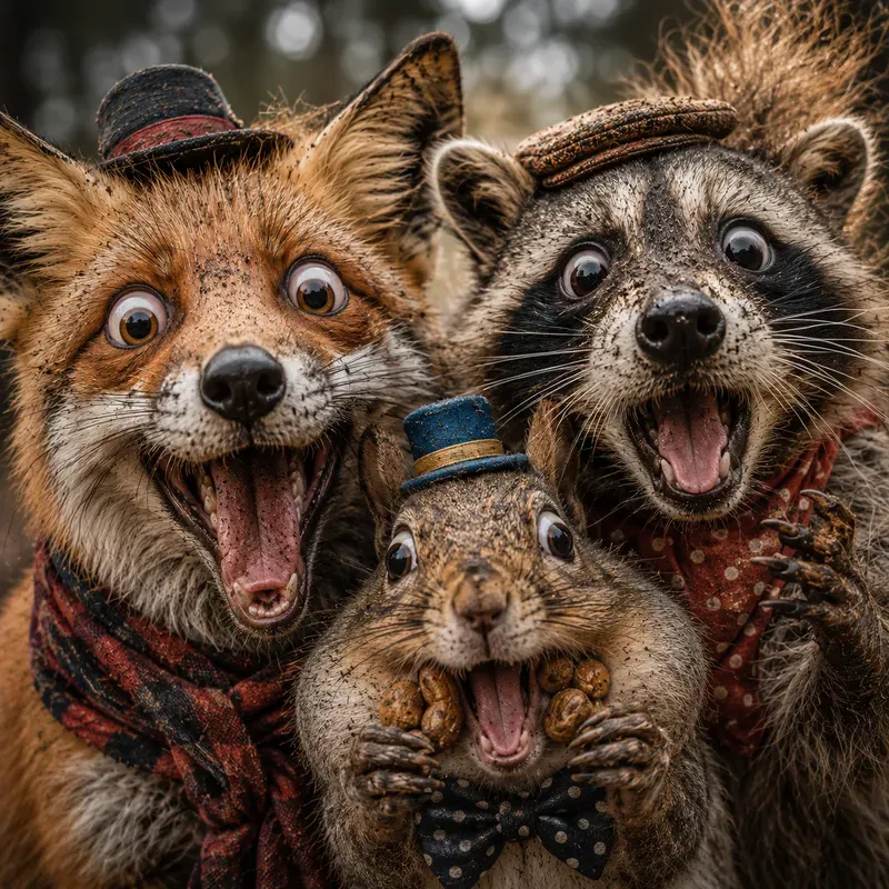 Crazy Animal Selfies