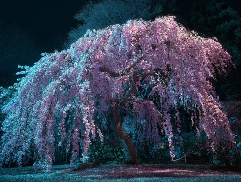Bioluminescent Forest Art Generator