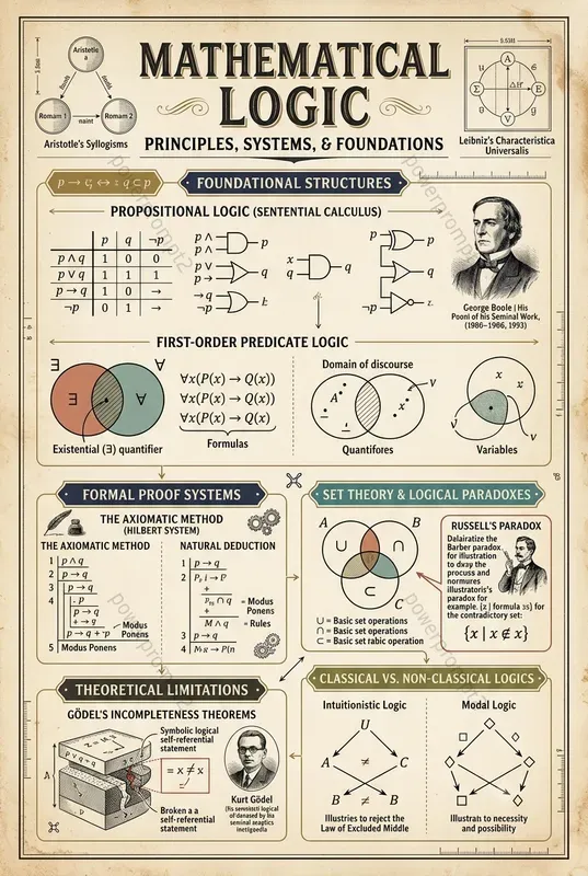 Vintage Scientific Infographic Posters
