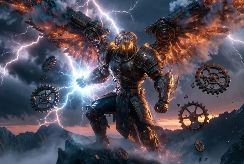 Clockwork Storm Guardians