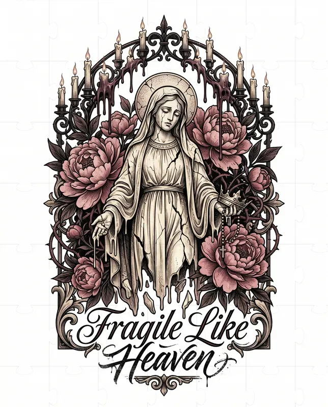 Dark Romance Saint Tee Generator