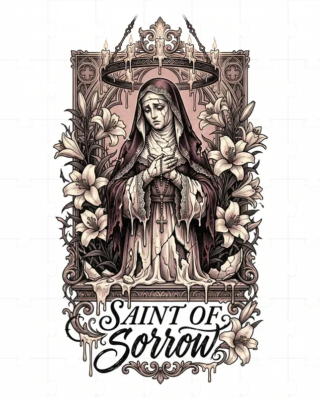 Dark Romance Saint Tee Generator