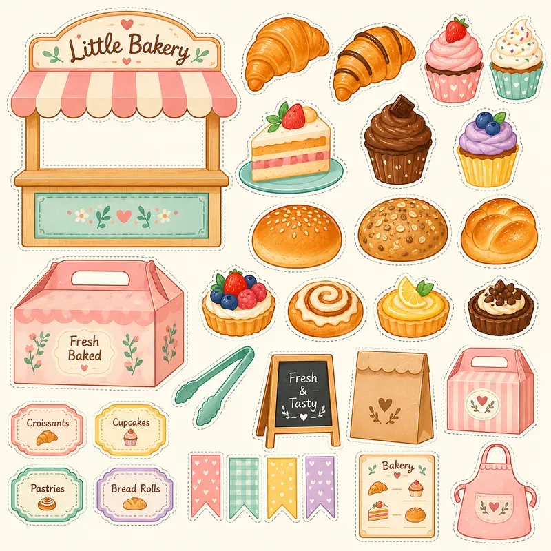 Printable Pretend Food Fun
