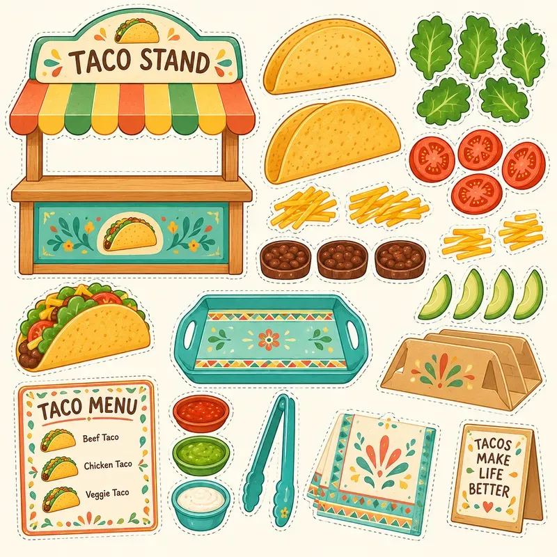 Printable Pretend Food Fun