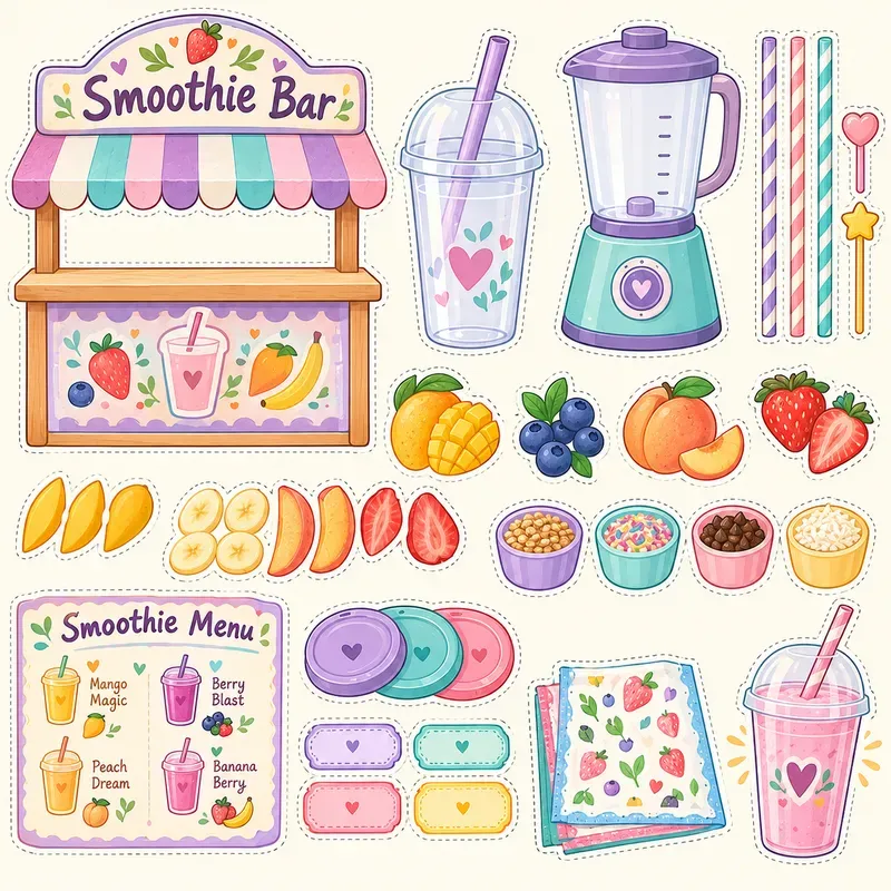 Printable Pretend Food Fun