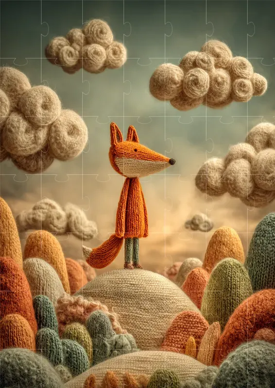 Soft Textile Fantasy Scenes