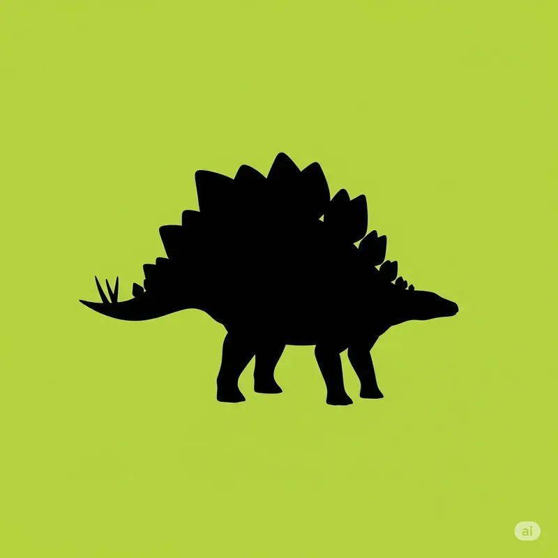 Bold Black Silhouettes On Bright Bgs