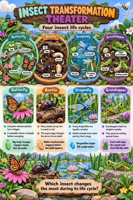 Childrens Learning Infographics