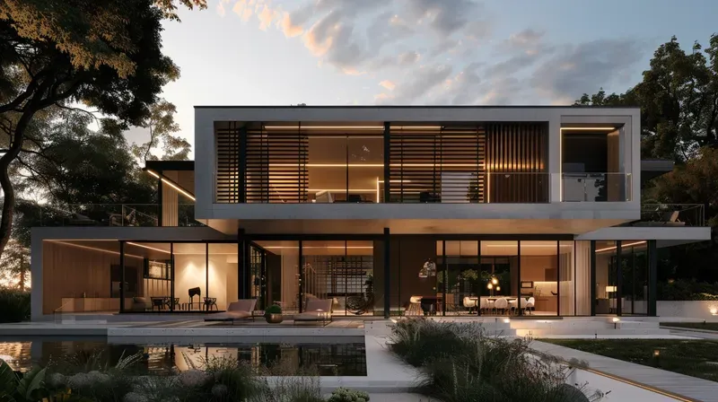 Modern Minimalist Villa Architecture